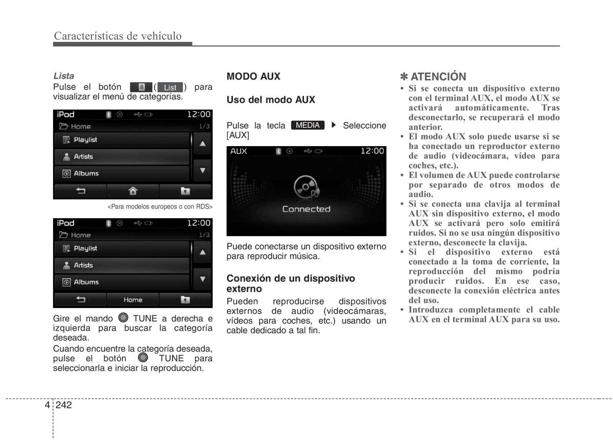 KIA Sportage IV manual del propietario / page 331