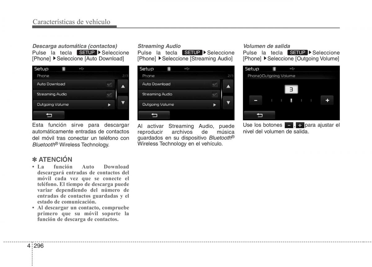 KIA Sportage IV manual del propietario / page 385