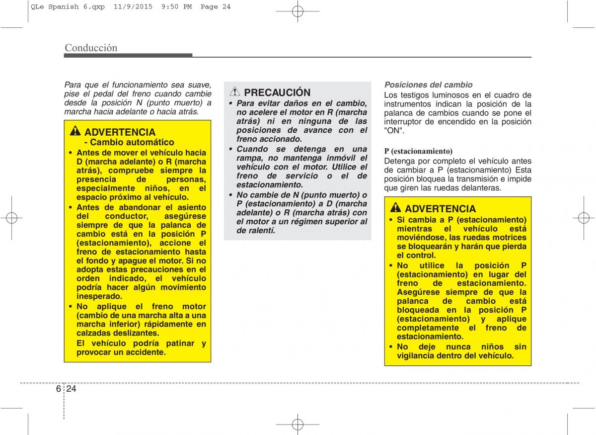 KIA Sportage IV manual del propietario / page 413