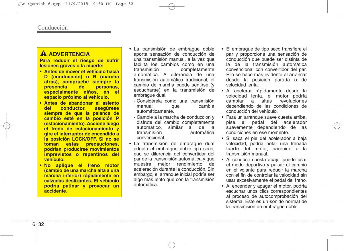 KIA Sportage IV manual del propietario / page 421