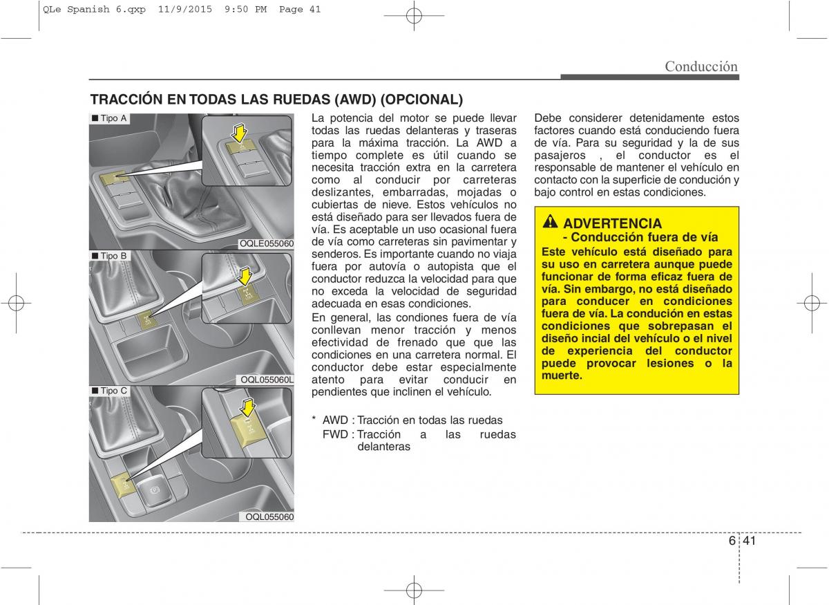 KIA Sportage IV manual del propietario / page 430