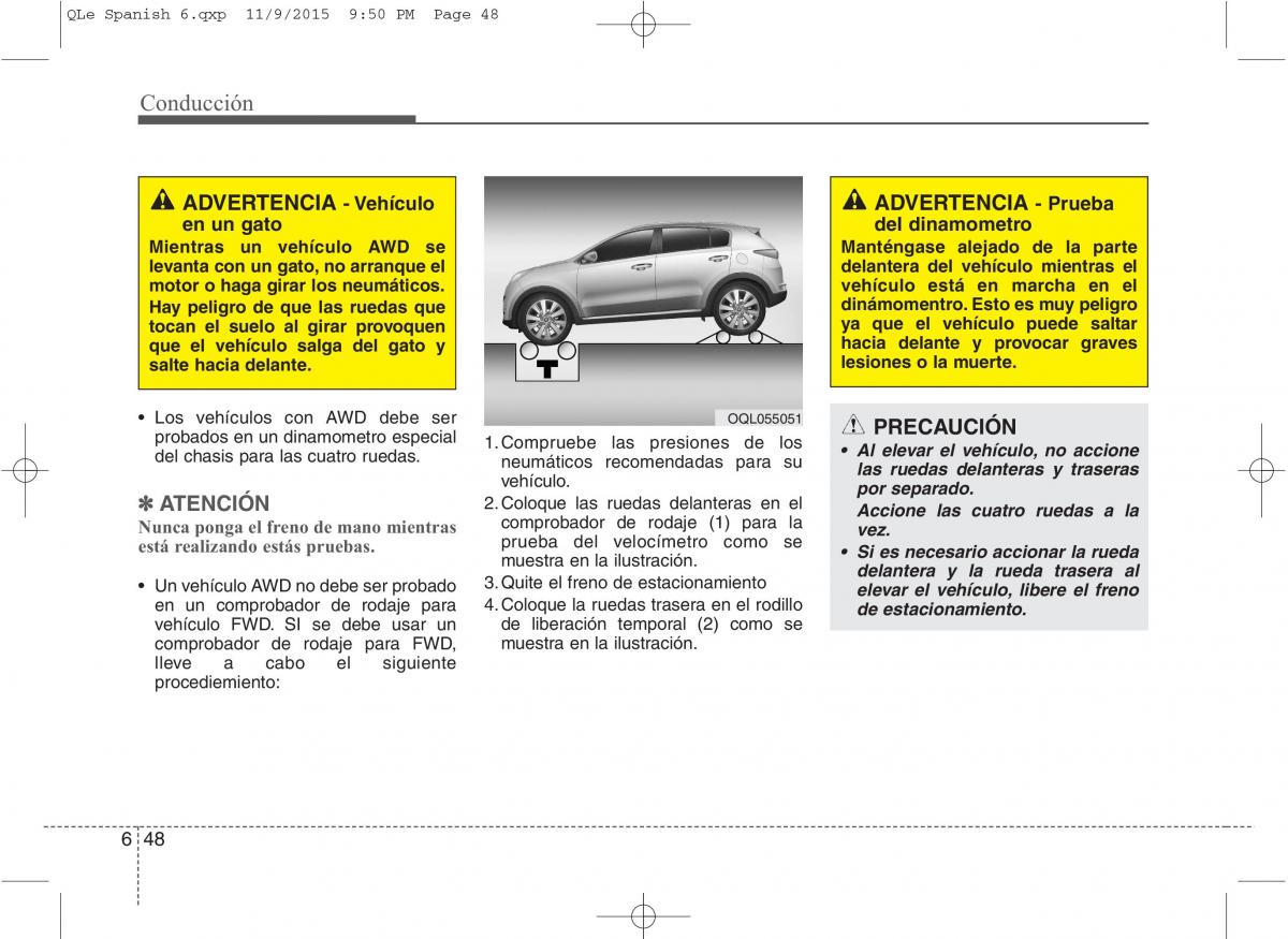 KIA Sportage IV manual del propietario / page 437