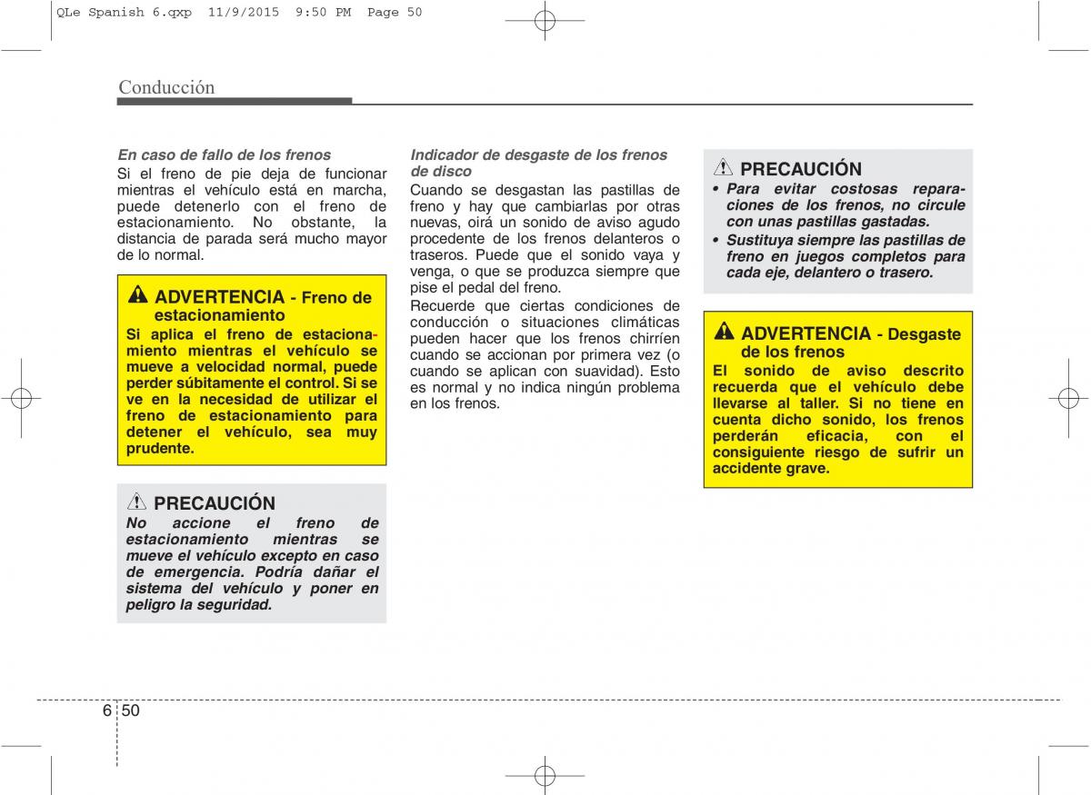 KIA Sportage IV manual del propietario / page 439