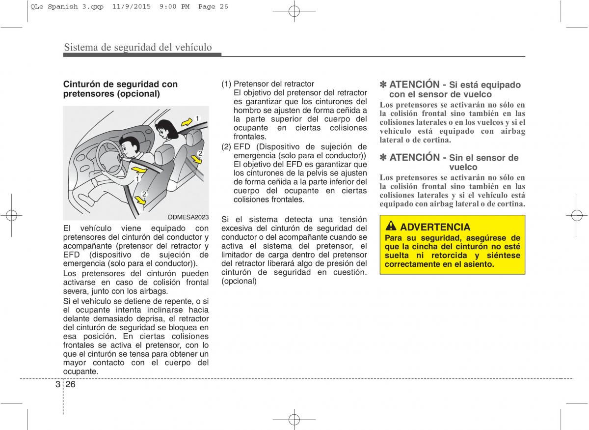 KIA Sportage IV manual del propietario / page 44