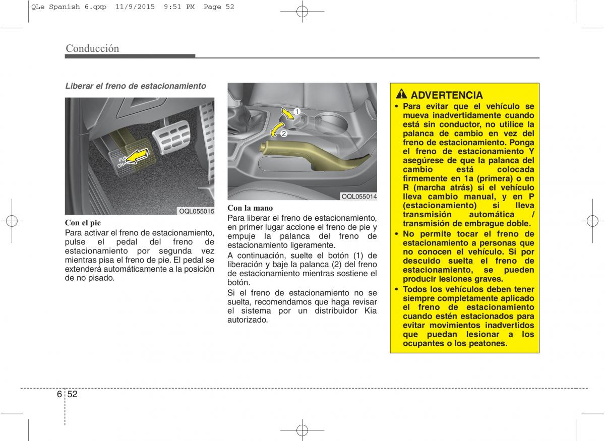 KIA Sportage IV manual del propietario / page 441