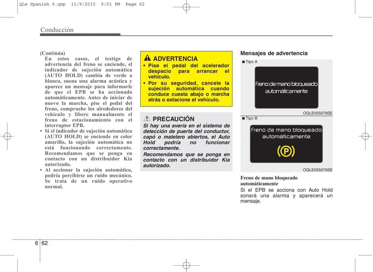 KIA Sportage IV manual del propietario / page 451