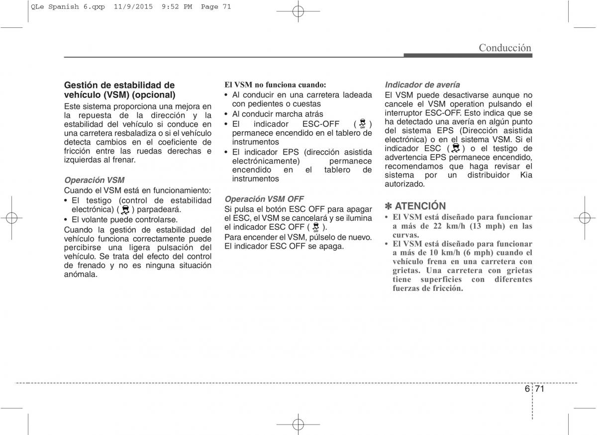 KIA Sportage IV manual del propietario / page 460