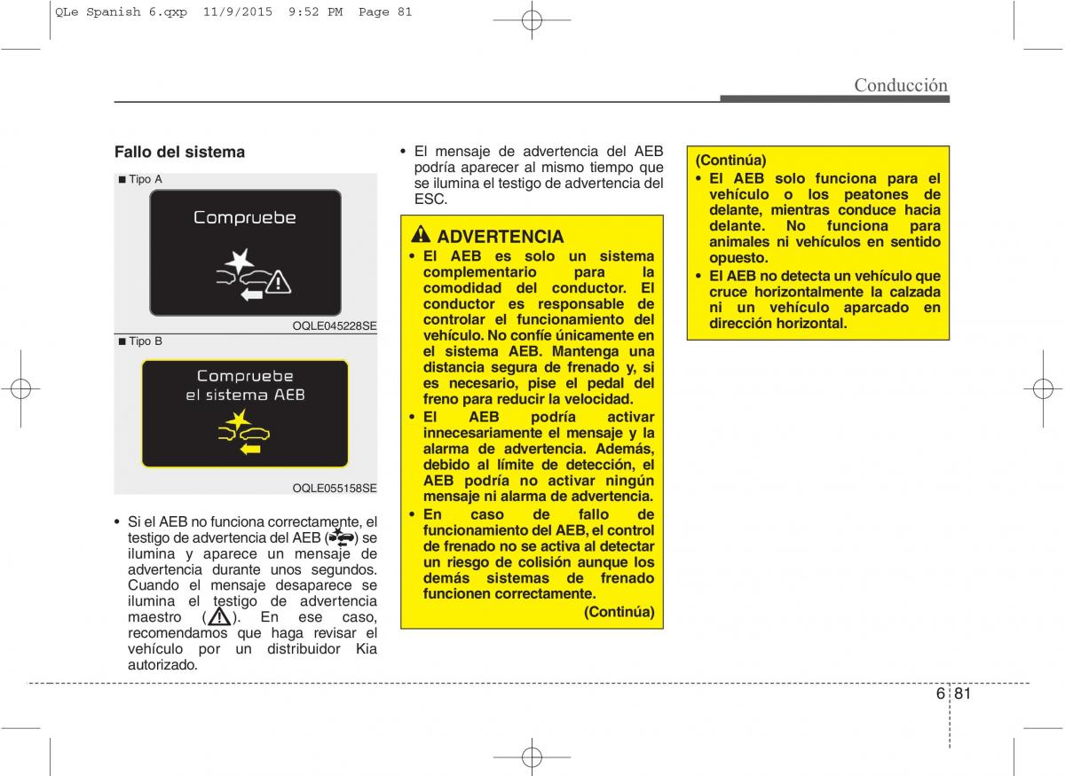 KIA Sportage IV manual del propietario / page 470