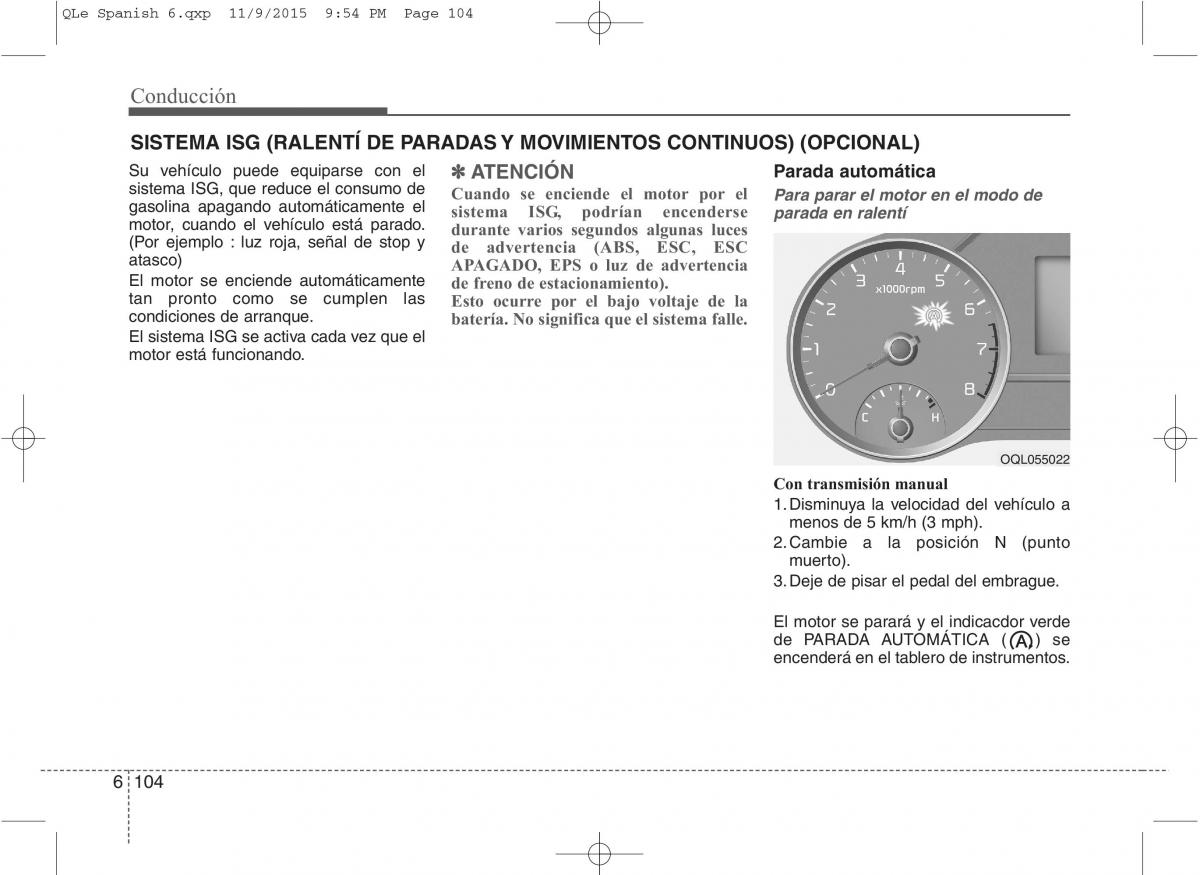 KIA Sportage IV manual del propietario / page 493