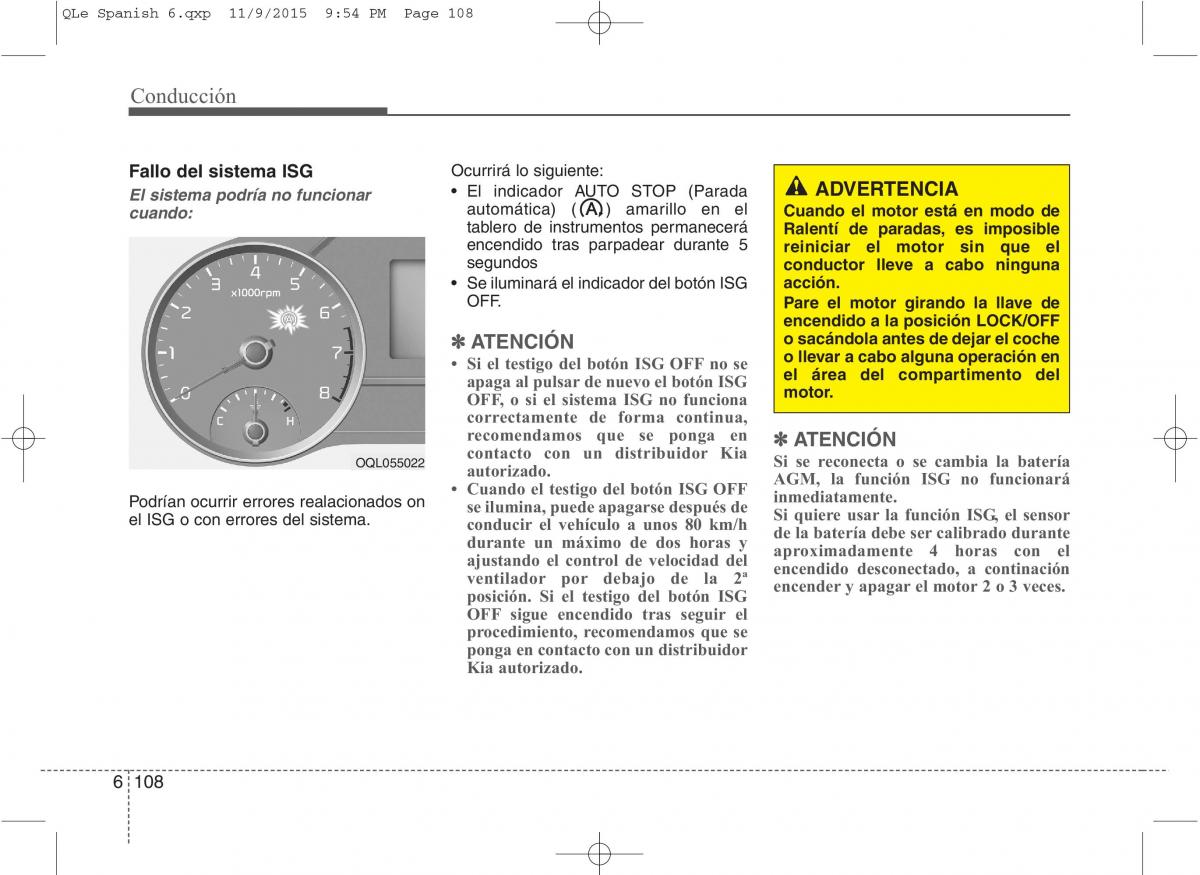 KIA Sportage IV manual del propietario / page 497