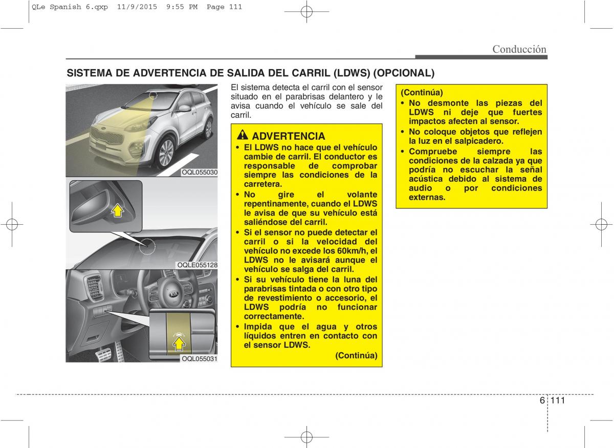 KIA Sportage IV manual del propietario / page 500