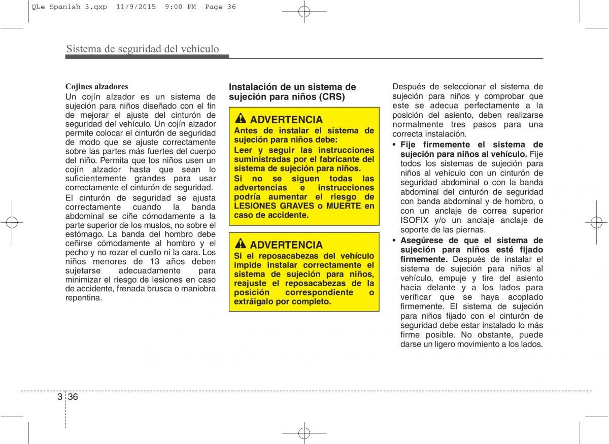 KIA Sportage IV manual del propietario / page 54