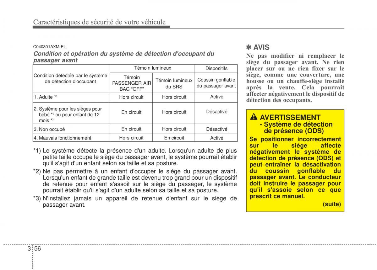 KIA Sportage IV manuel du proprietaire / page 72