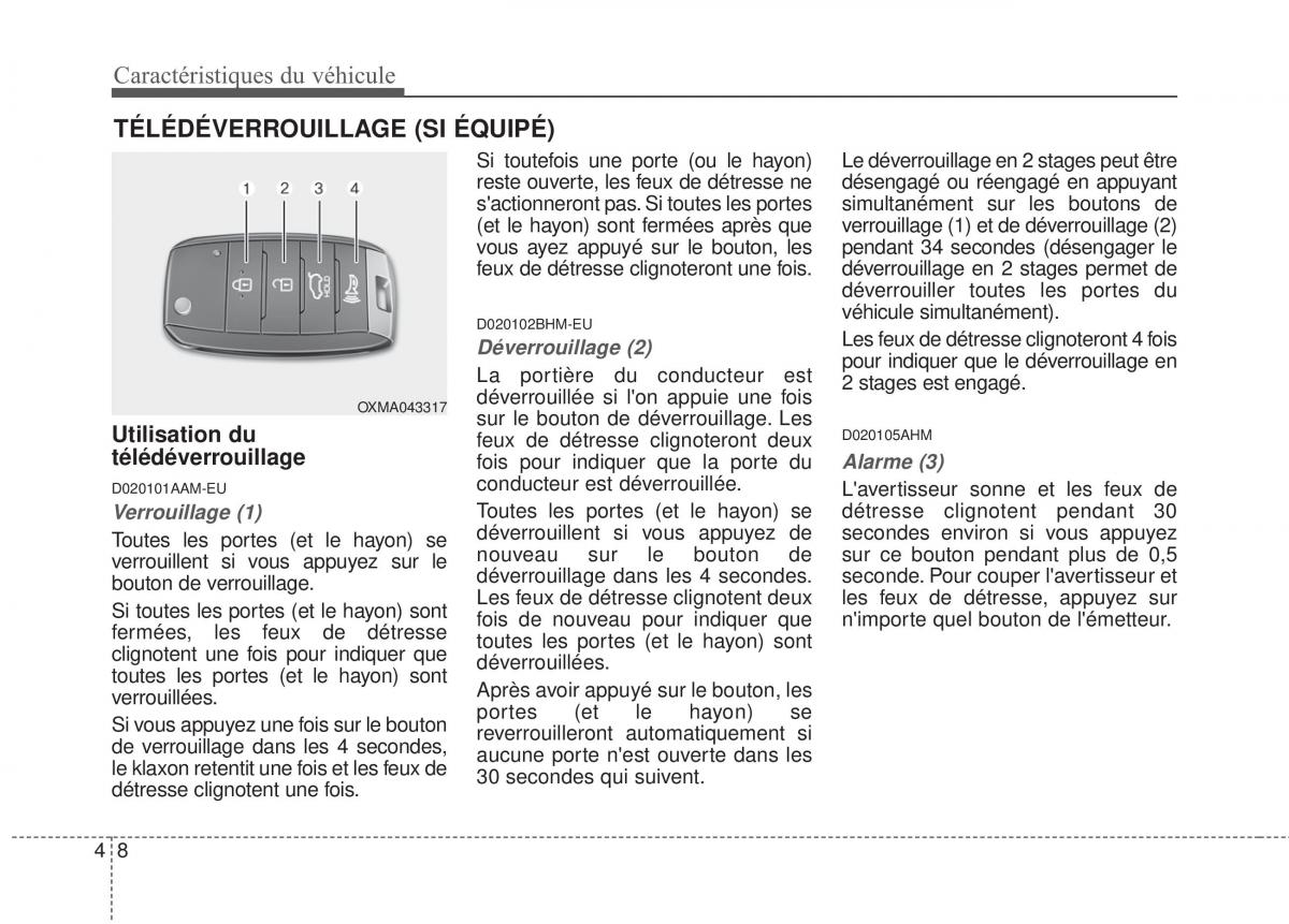 KIA Sportage IV manuel du proprietaire / page 97