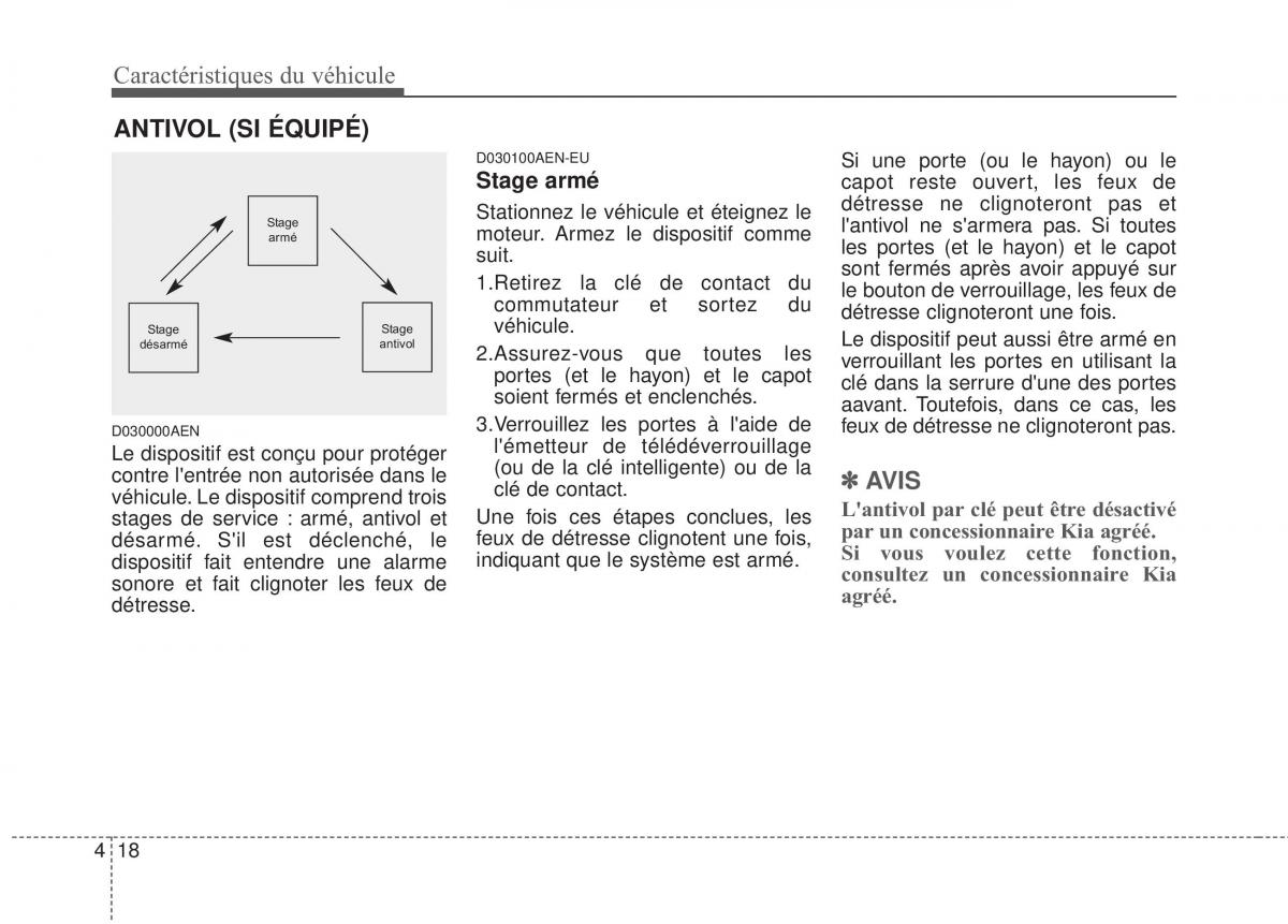 KIA Sportage IV manuel du proprietaire / page 107