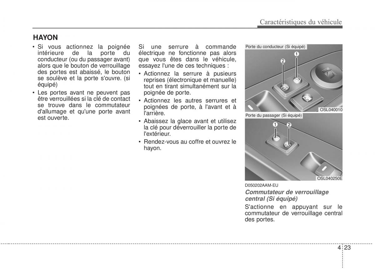 KIA Sportage IV manuel du proprietaire / page 112