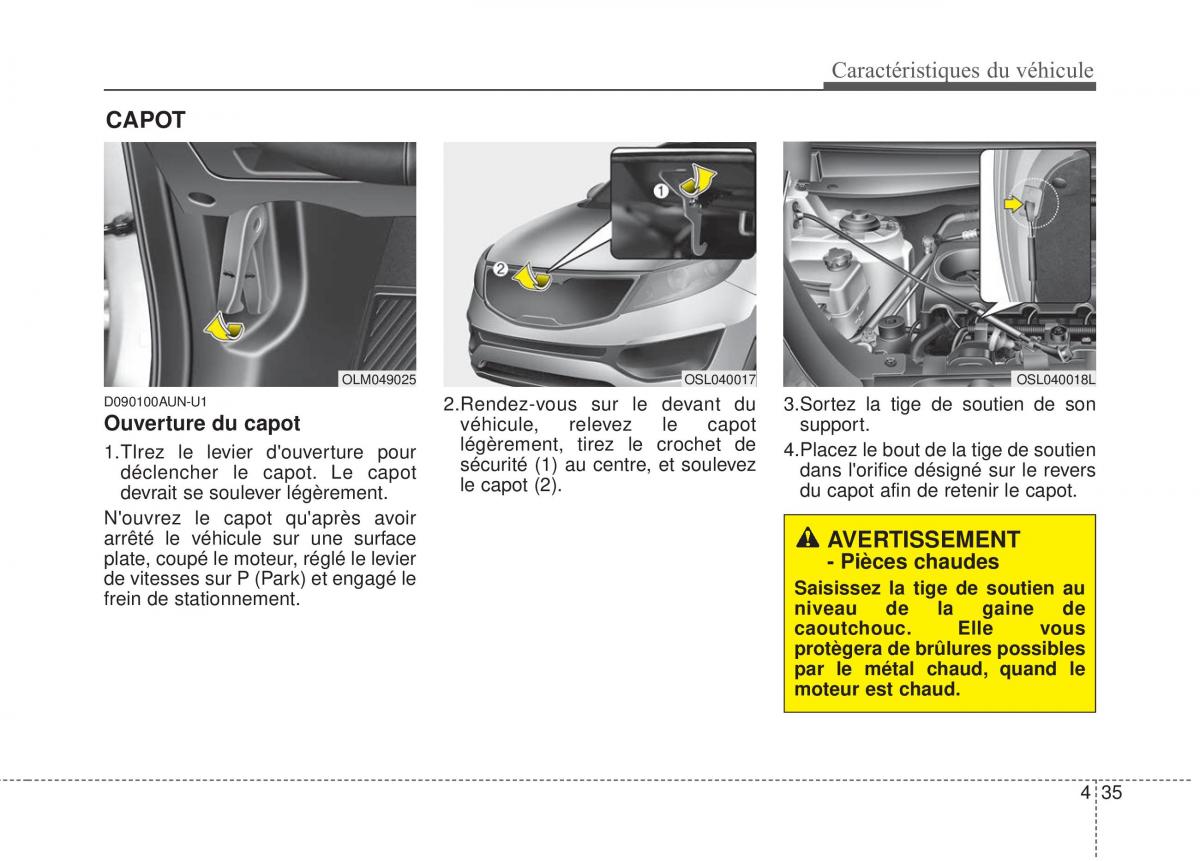 KIA Sportage IV manuel du proprietaire / page 124