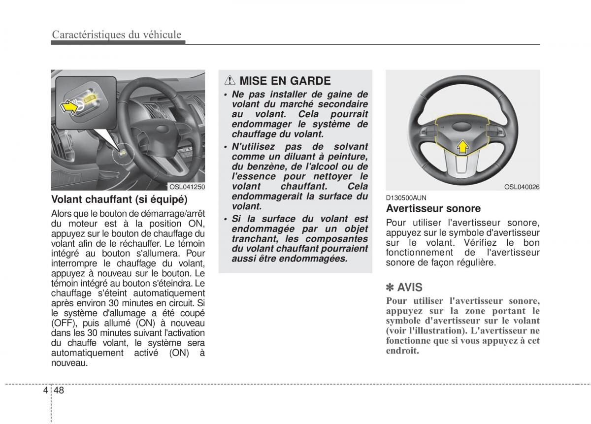 KIA Sportage IV manuel du proprietaire / page 137