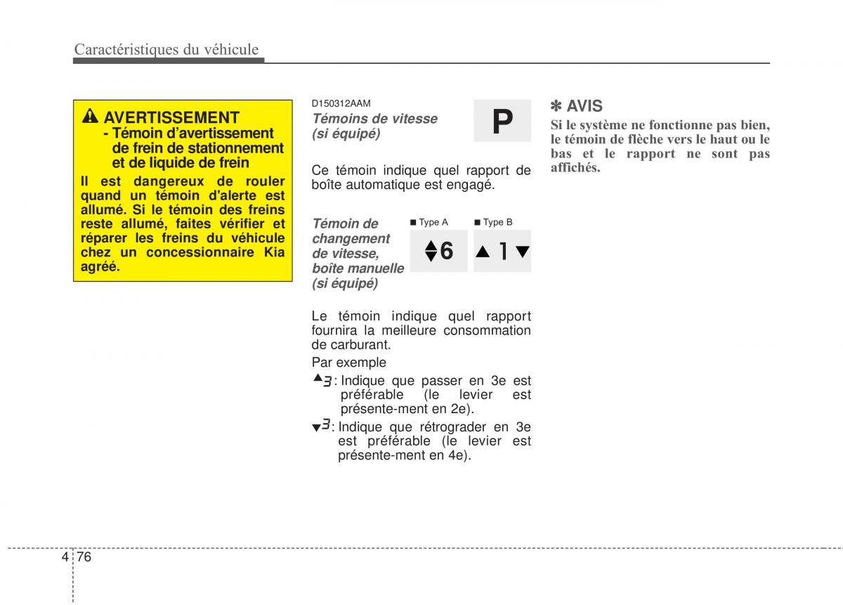 KIA Sportage IV manuel du proprietaire / page 165