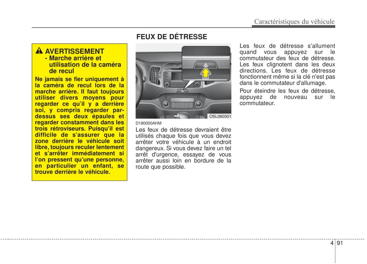 KIA Sportage IV manuel du proprietaire / page 180