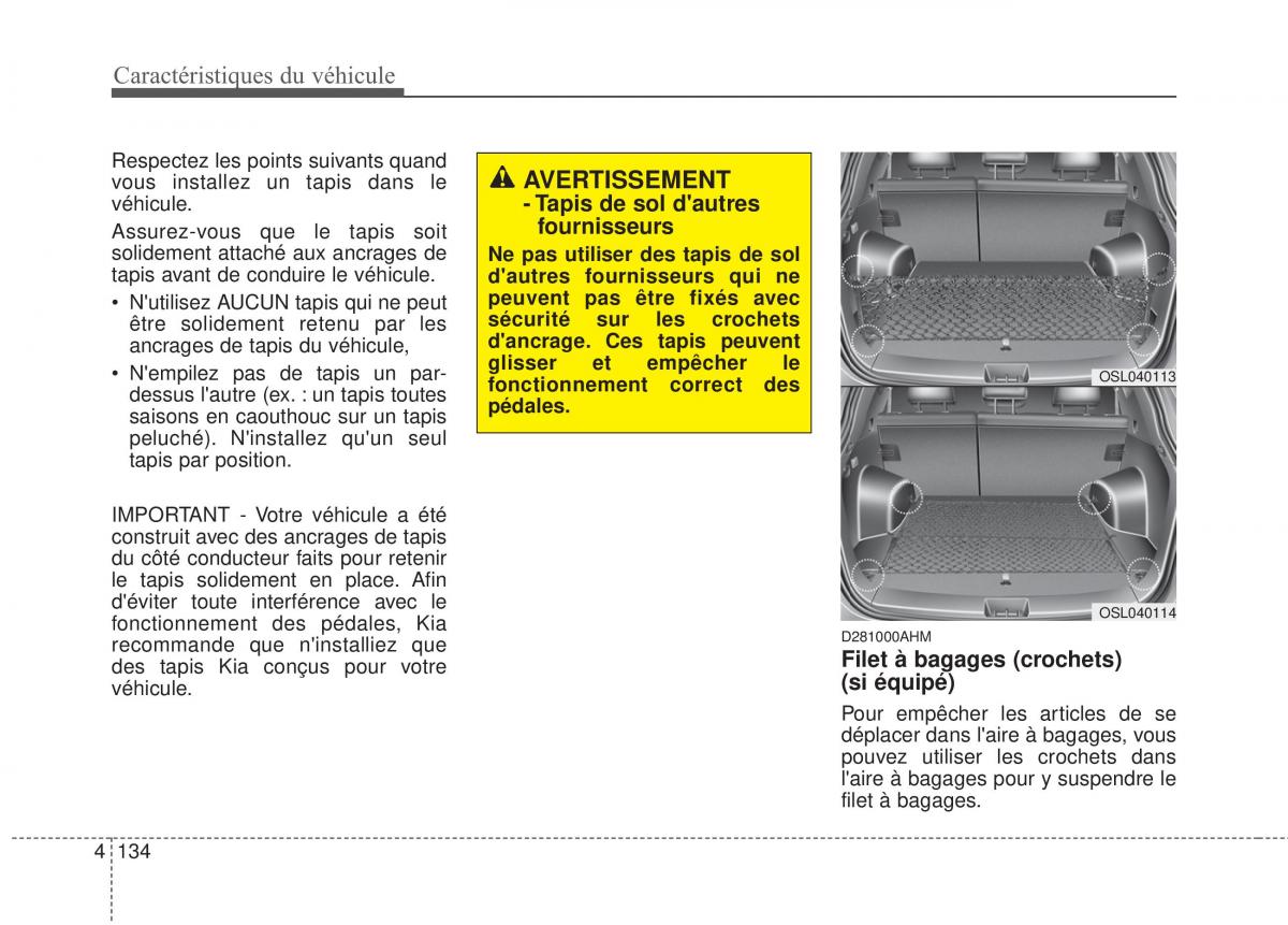 KIA Sportage IV manuel du proprietaire / page 223