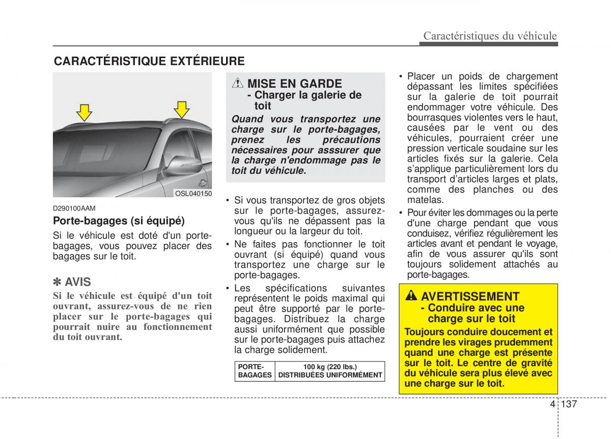 KIA Sportage IV manuel du proprietaire / page 226