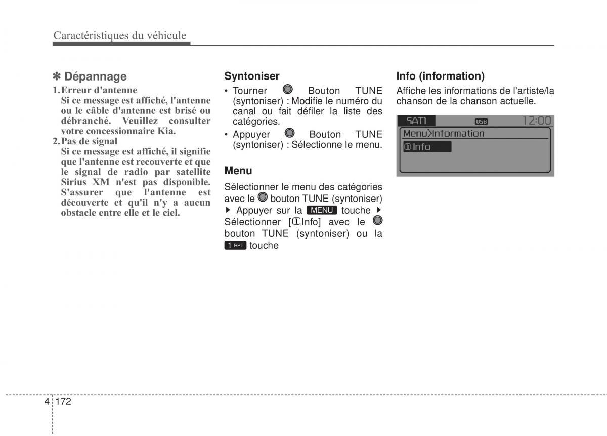 KIA Sportage IV manuel du proprietaire / page 261