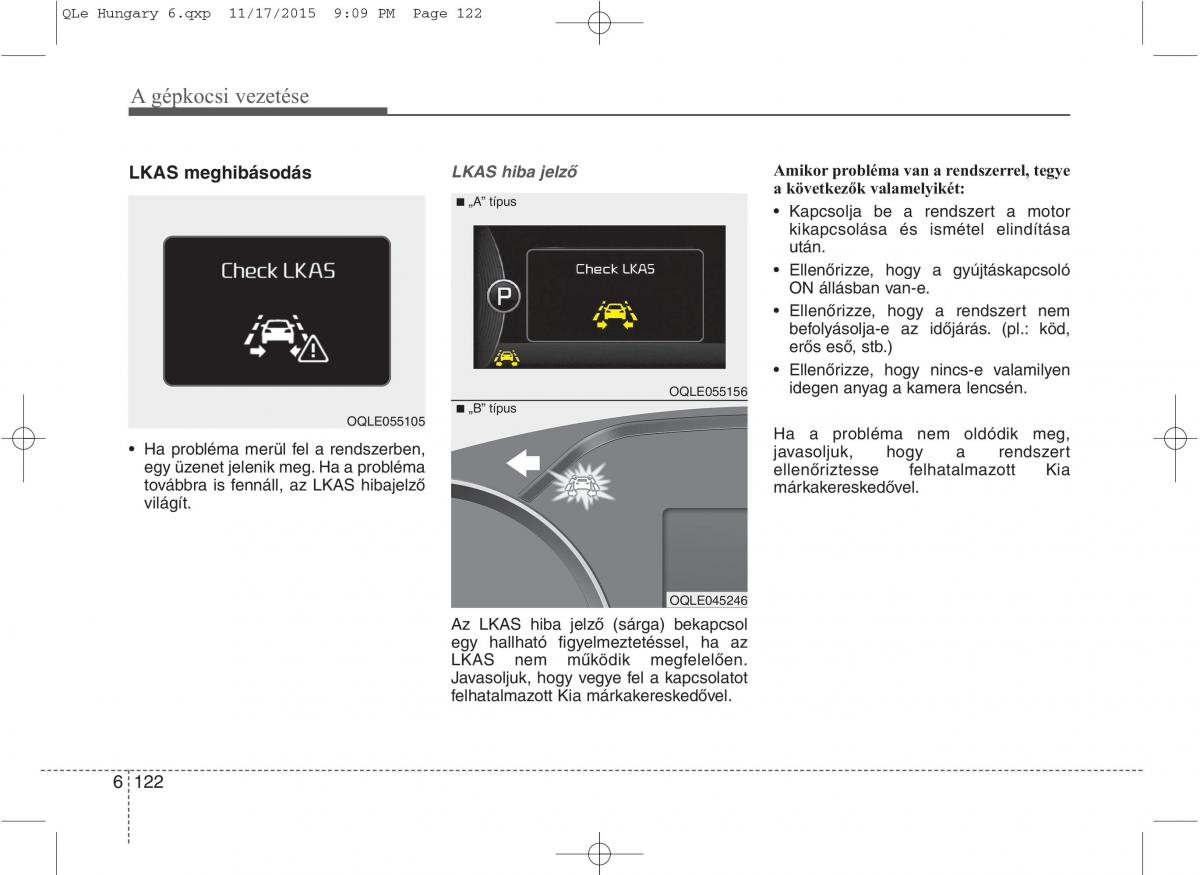 KIA Sportage IV Kezelesi utmutato / page 562