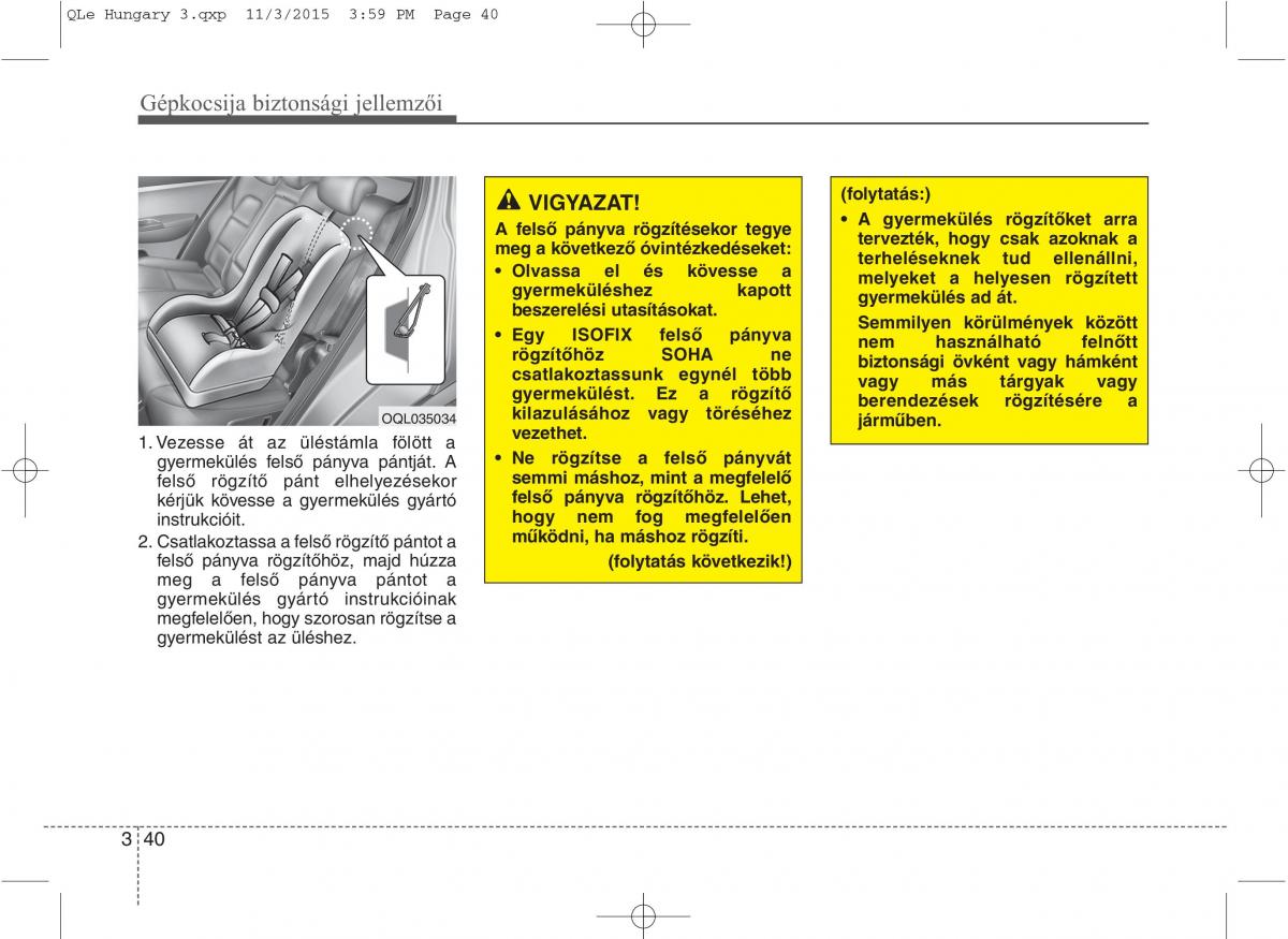 KIA Sportage IV Kezelesi utmutato / page 58