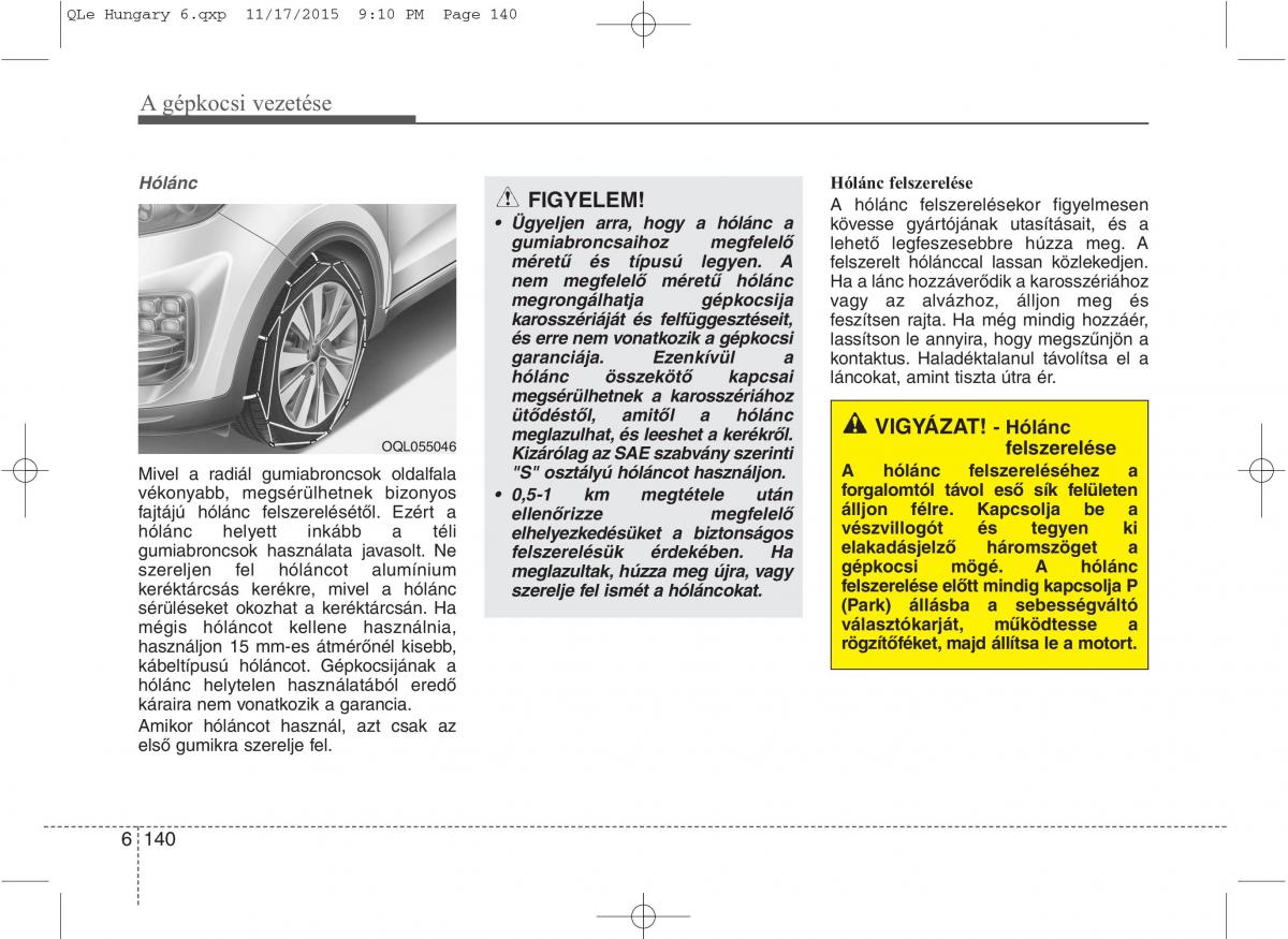 KIA Sportage IV Kezelesi utmutato / page 580