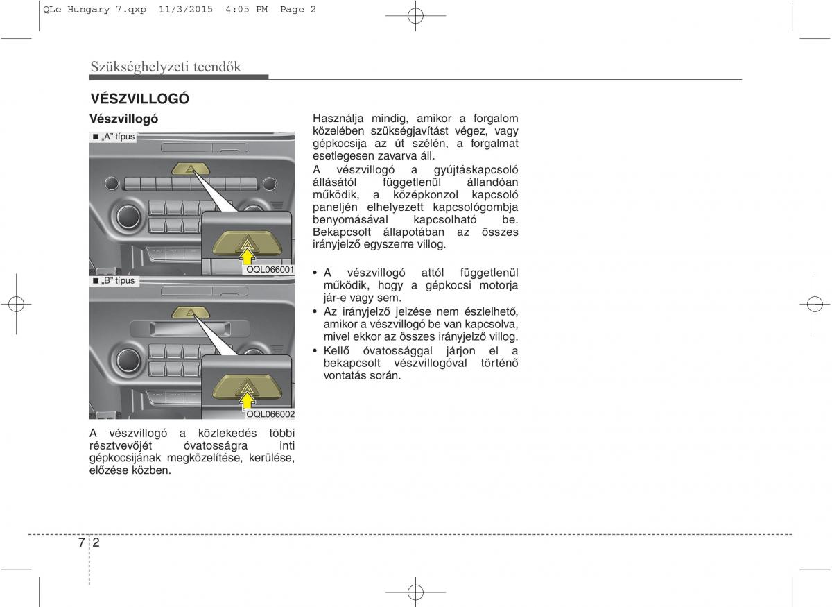 KIA Sportage IV Kezelesi utmutato / page 596