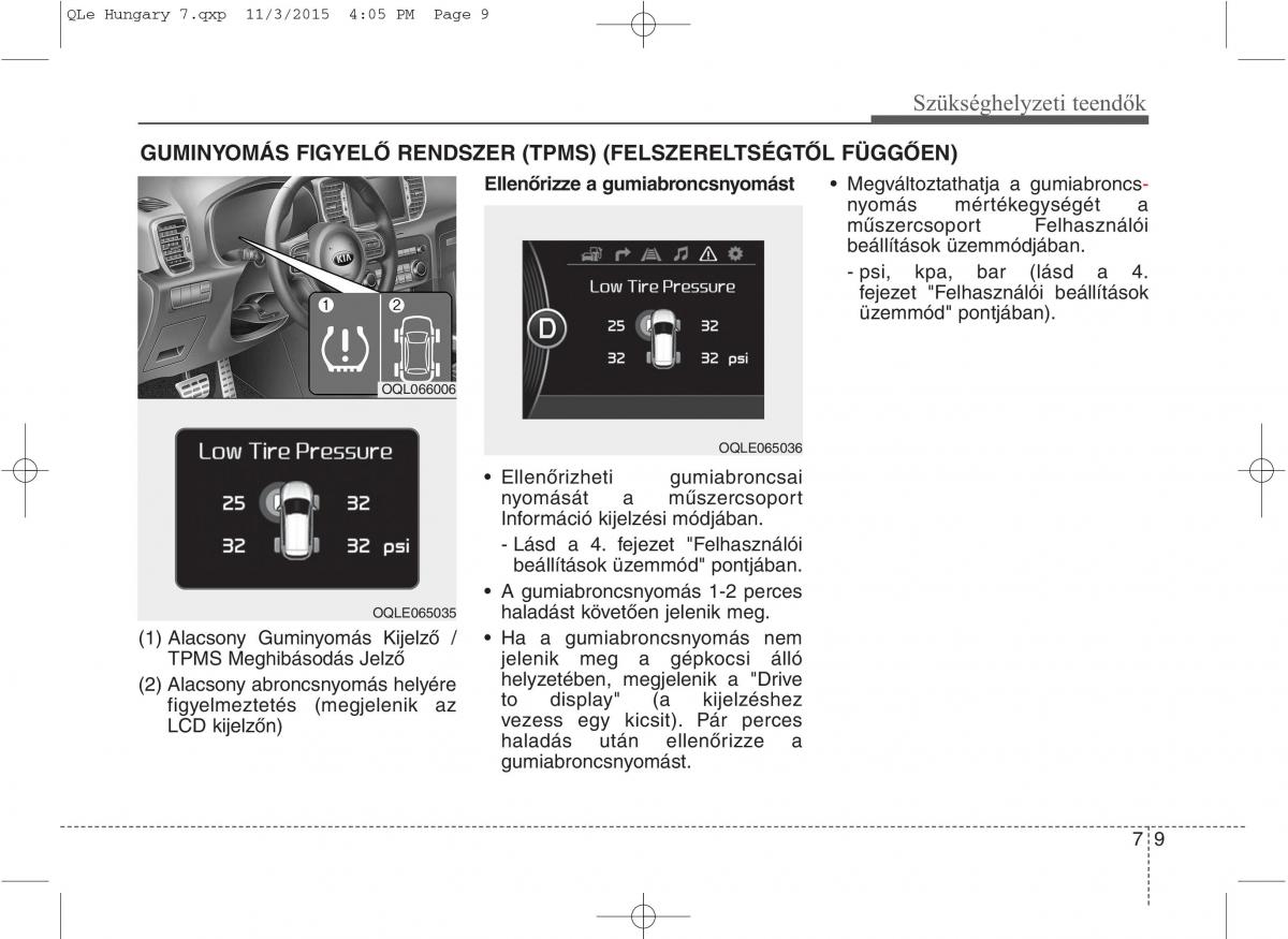 KIA Sportage IV Kezelesi utmutato / page 603