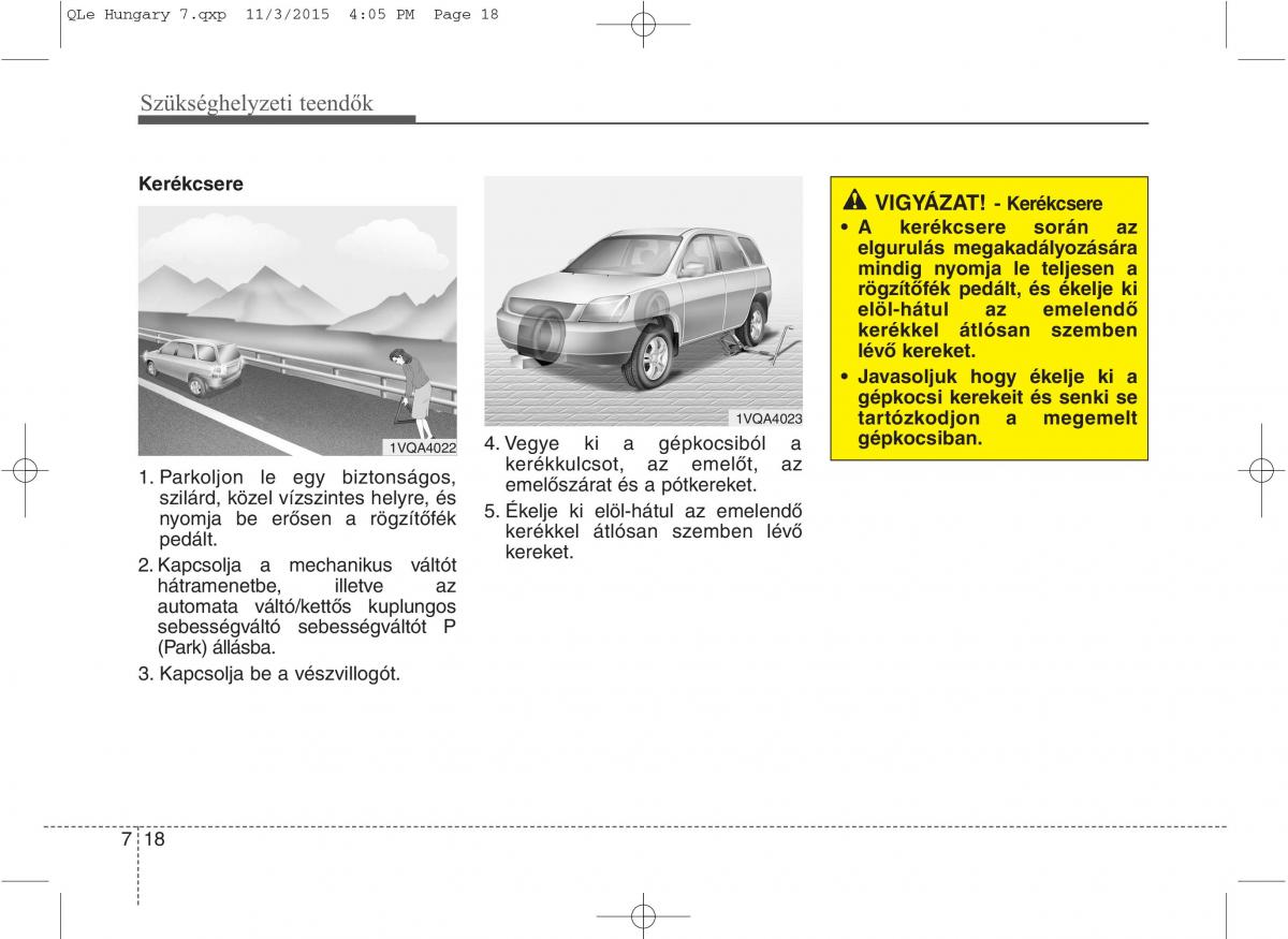 KIA Sportage IV Kezelesi utmutato / page 612