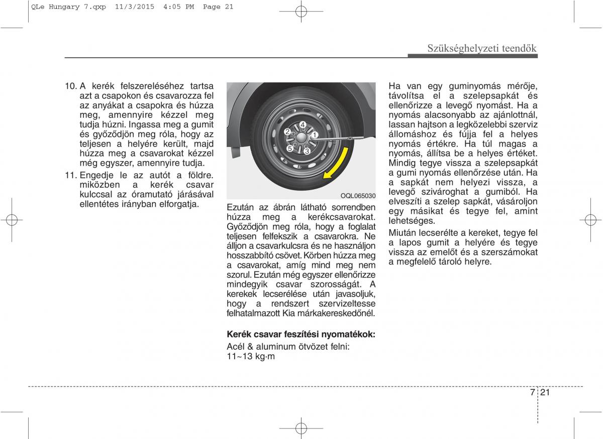 KIA Sportage IV Kezelesi utmutato / page 615