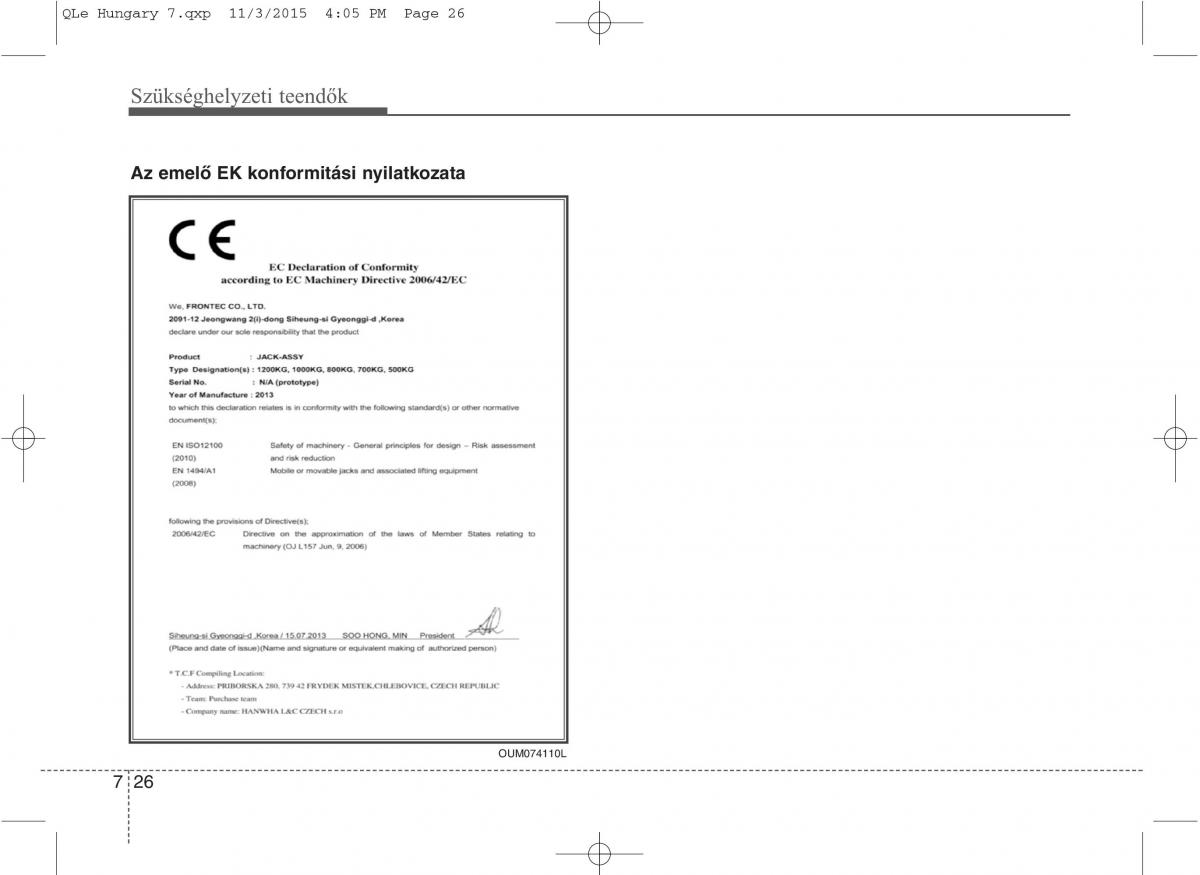 KIA Sportage IV Kezelesi utmutato / page 620