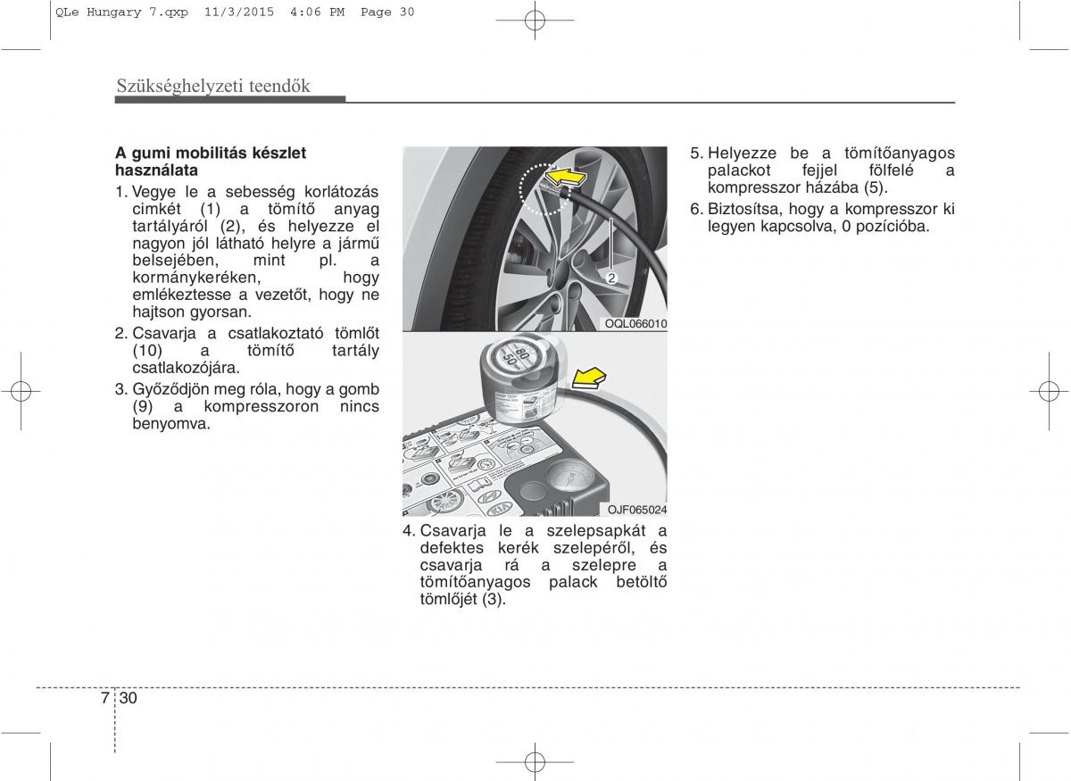 KIA Sportage IV Kezelesi utmutato / page 624