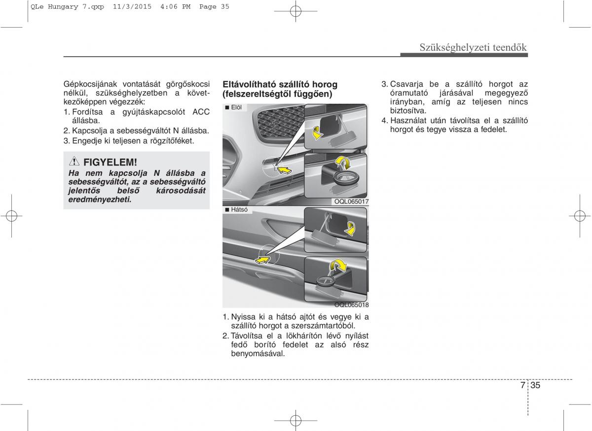 KIA Sportage IV Kezelesi utmutato / page 629