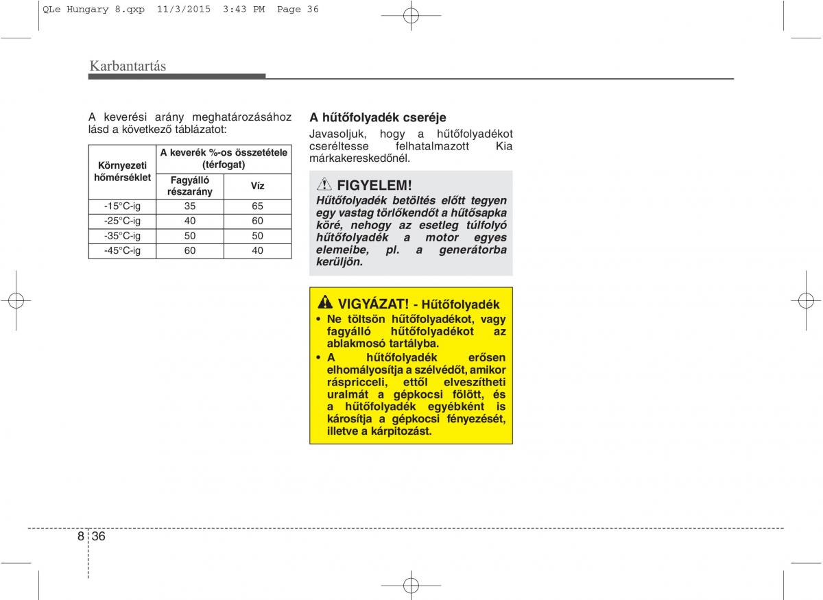 KIA Sportage IV Kezelesi utmutato / page 668