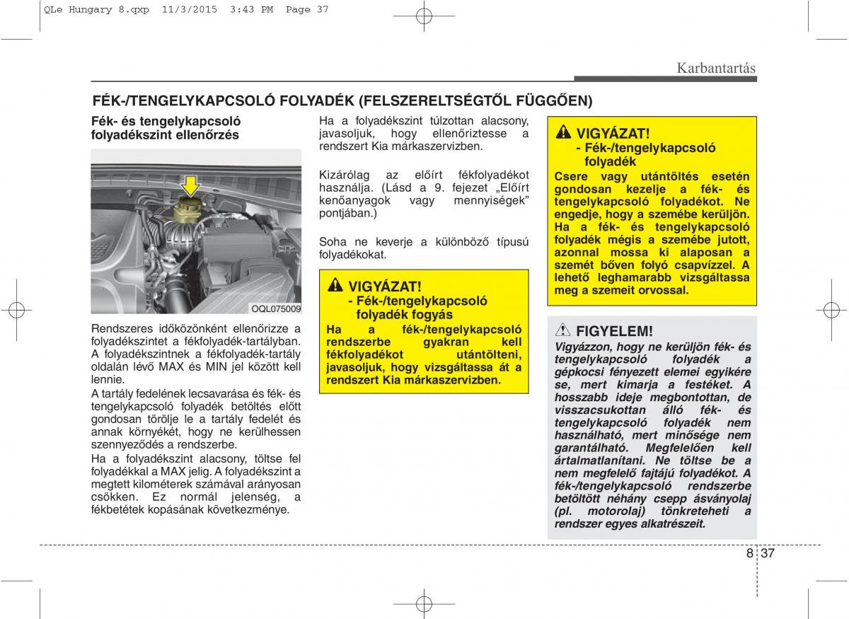 KIA Sportage IV Kezelesi utmutato / page 669