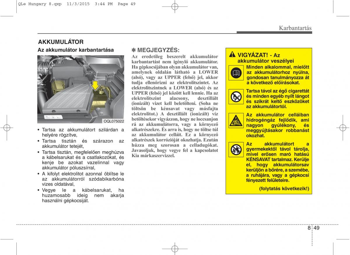 KIA Sportage IV Kezelesi utmutato / page 681