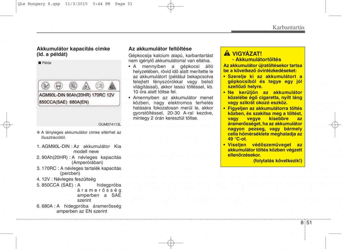 KIA Sportage IV Kezelesi utmutato / page 683