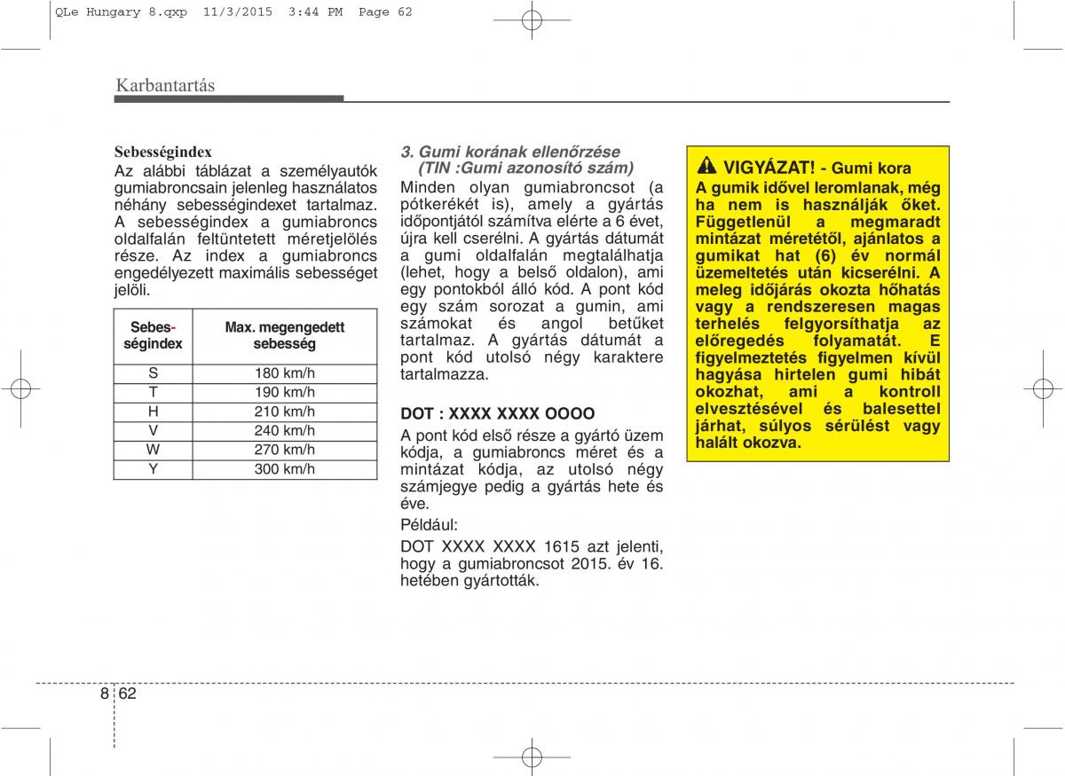 KIA Sportage IV Kezelesi utmutato / page 694