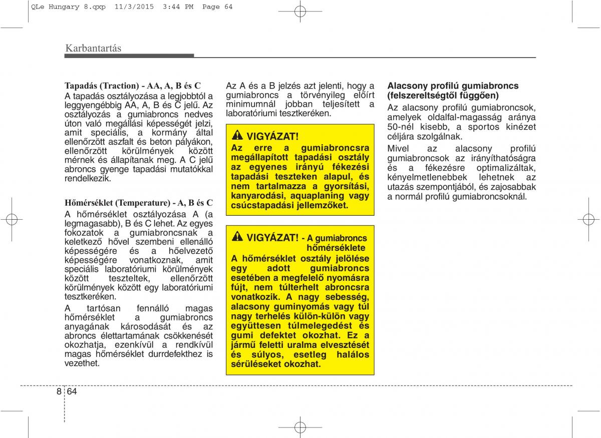 KIA Sportage IV Kezelesi utmutato / page 696