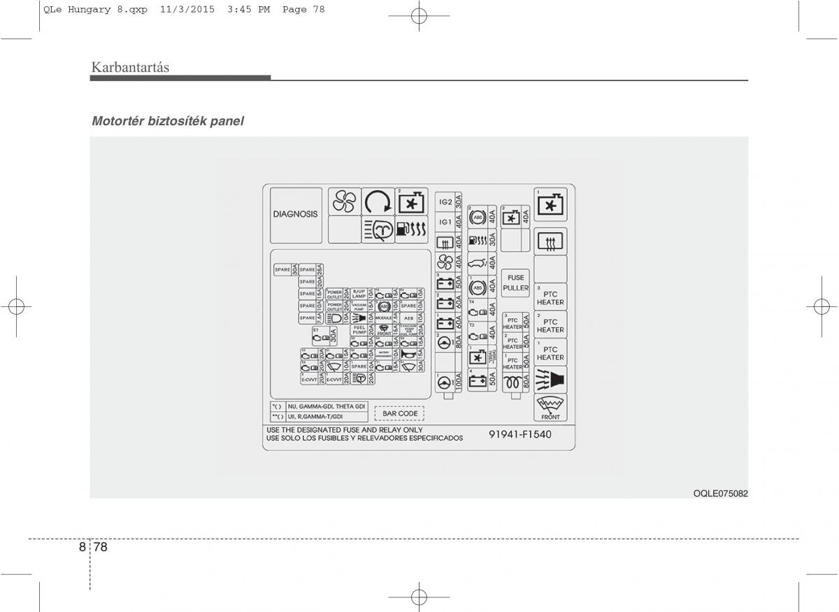 KIA Sportage IV Kezelesi utmutato / page 710