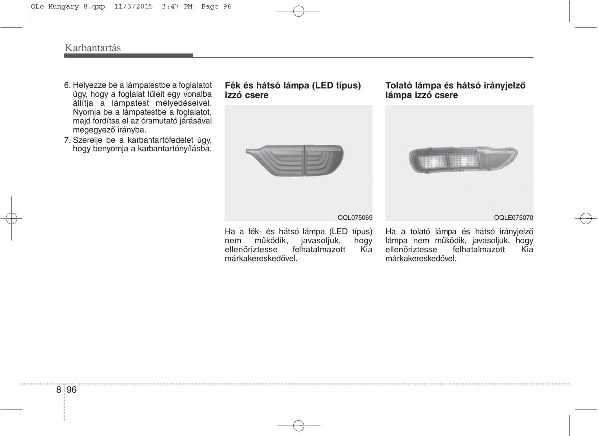 KIA Sportage IV Kezelesi utmutato / page 728