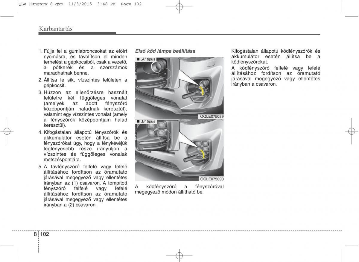 KIA Sportage IV Kezelesi utmutato / page 734