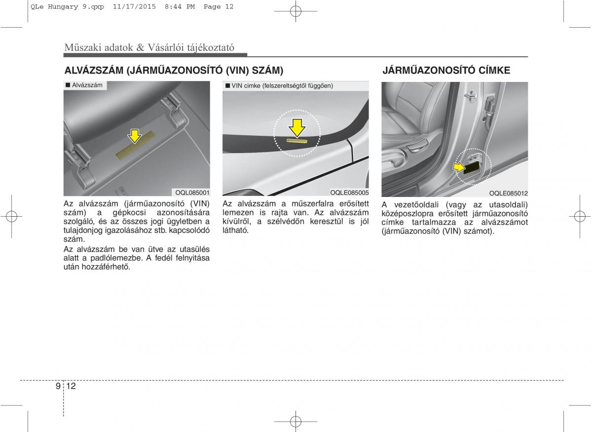 KIA Sportage IV Kezelesi utmutato / page 763