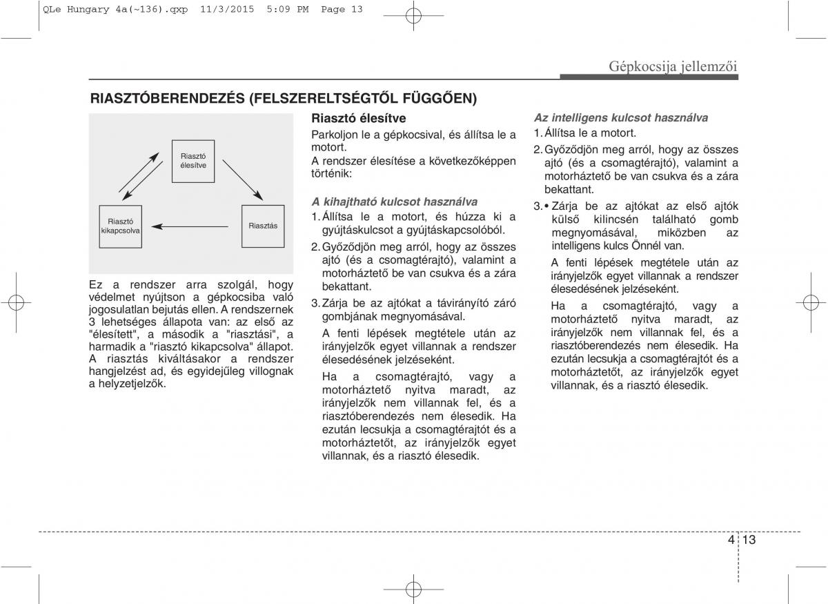 KIA Sportage IV Kezelesi utmutato / page 104