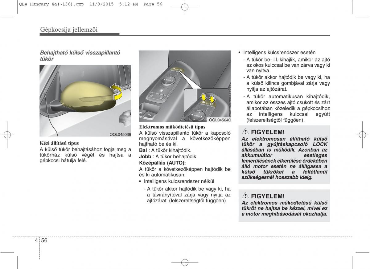 KIA Sportage IV Kezelesi utmutato / page 147