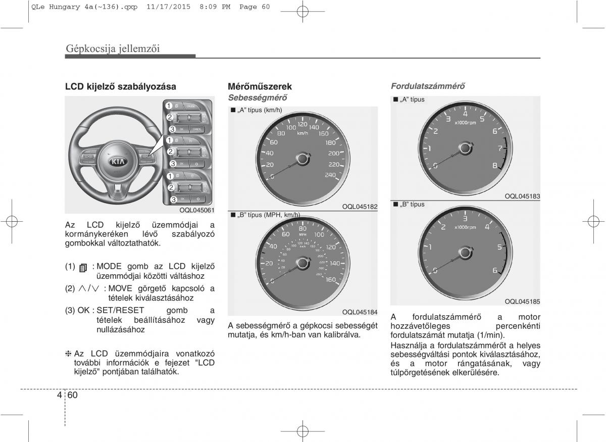 KIA Sportage IV Kezelesi utmutato / page 151